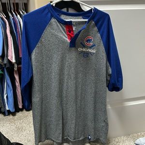 Chicago Cubs quarter sleeve tee